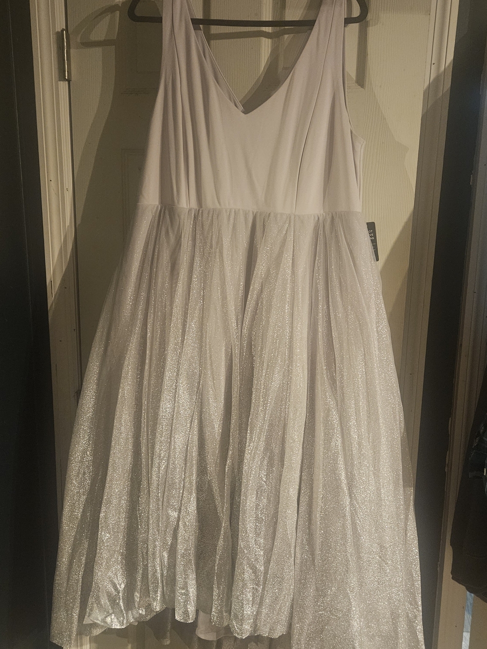 torrid Light Lavender Sparkle Tulle Maxi Dress